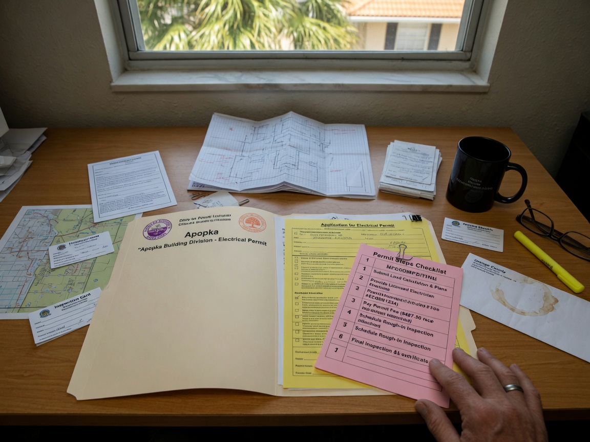 Permitting Steps for Whole House Rewiring in Apopka